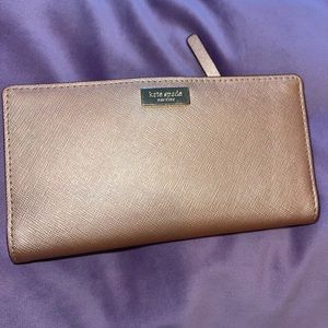 kate spade slim bifold wallet
